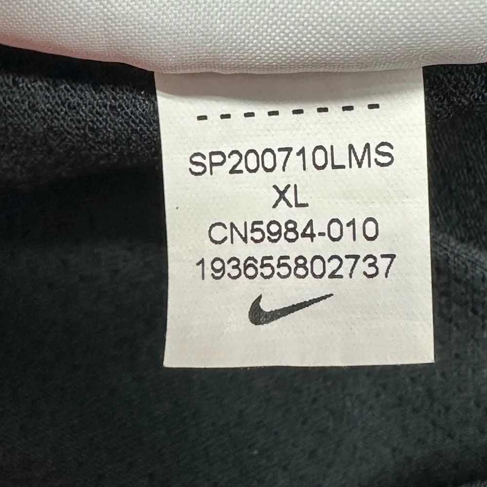 Nike CN5984-010 Youth XL Dri-Fit Breathe Kids' Hoodie L/S Graphic Pullover Shirt